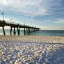 Pier over Emerald Waters