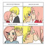 Narusaku fail kiss meme