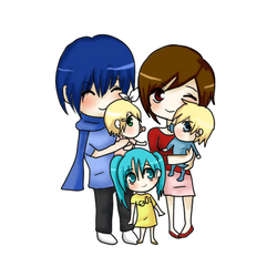 Vocaloid Family by XNessNessX