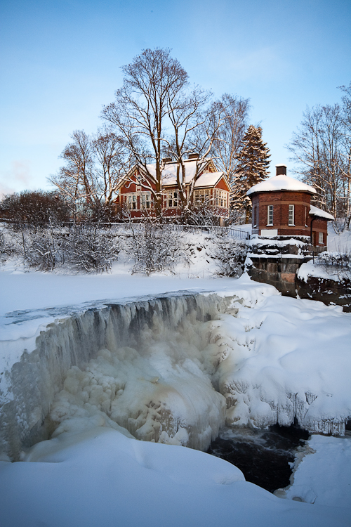 Icy Waterfall