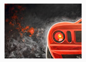 Ford GT painting