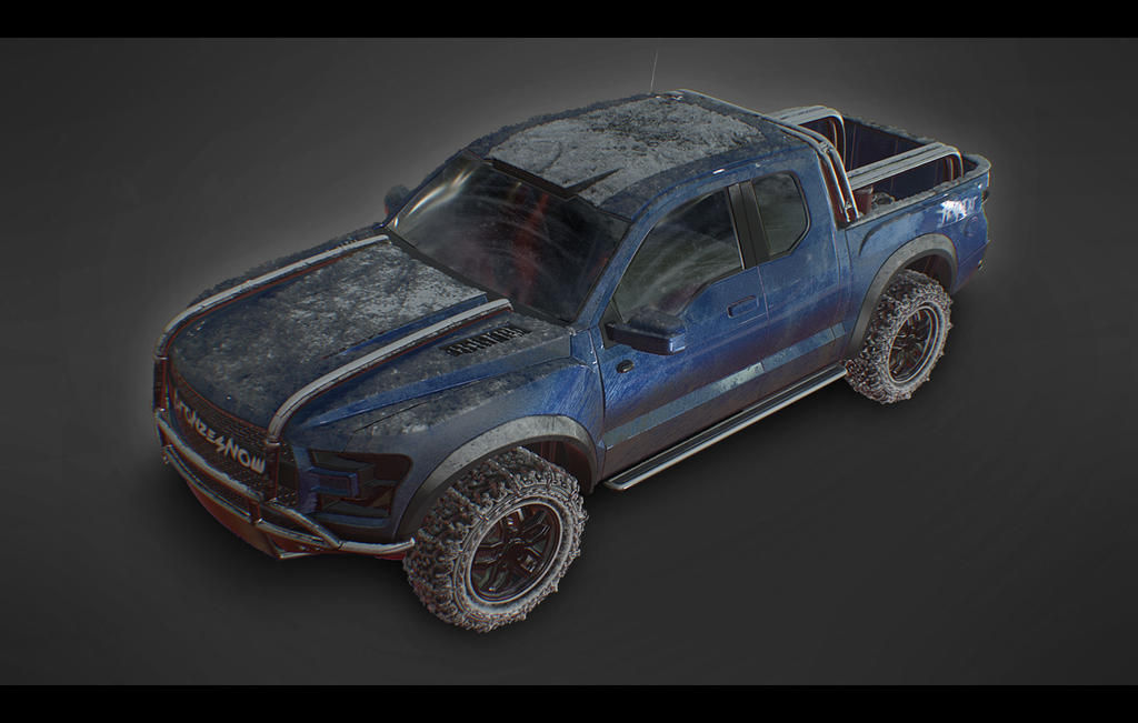 Ford Raptor 2017 by javierbenitezart on DeviantArt