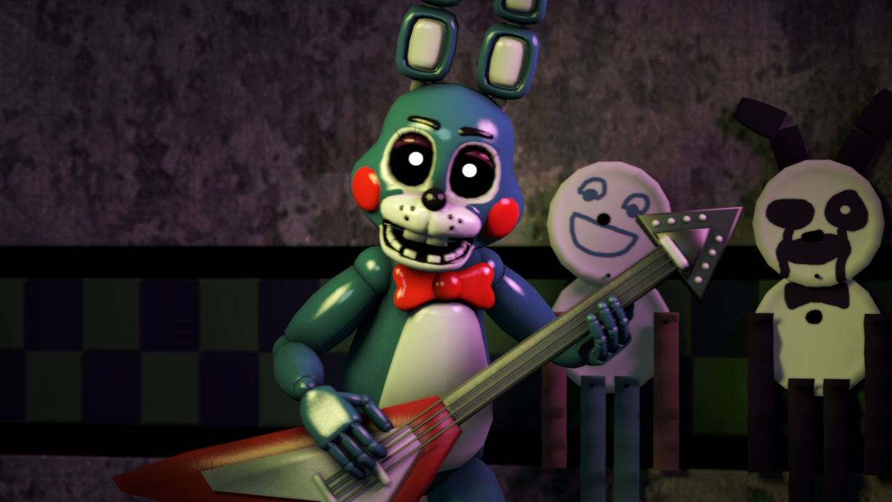 Splinks Puppet Splinks toy bonnie Render by Bad131 on DeviantArt