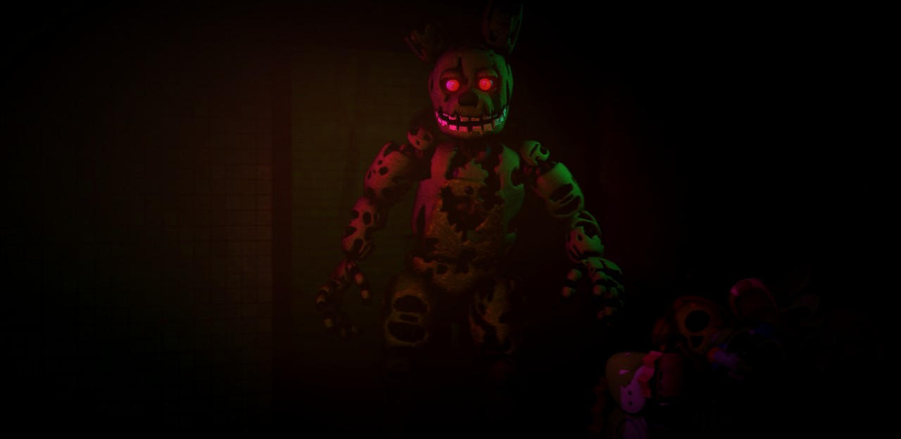 Springtrap Poster by Bad131 on DeviantArt