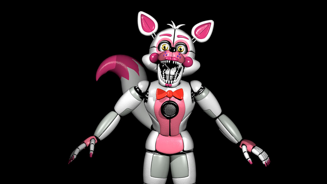Funtime foxy render12 by Bad131 on DeviantArt