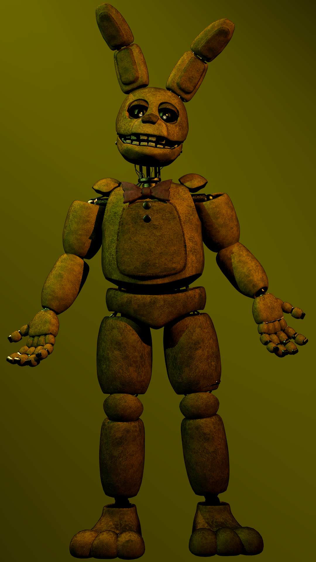 Springbonnie render by Bad131 on DeviantArt