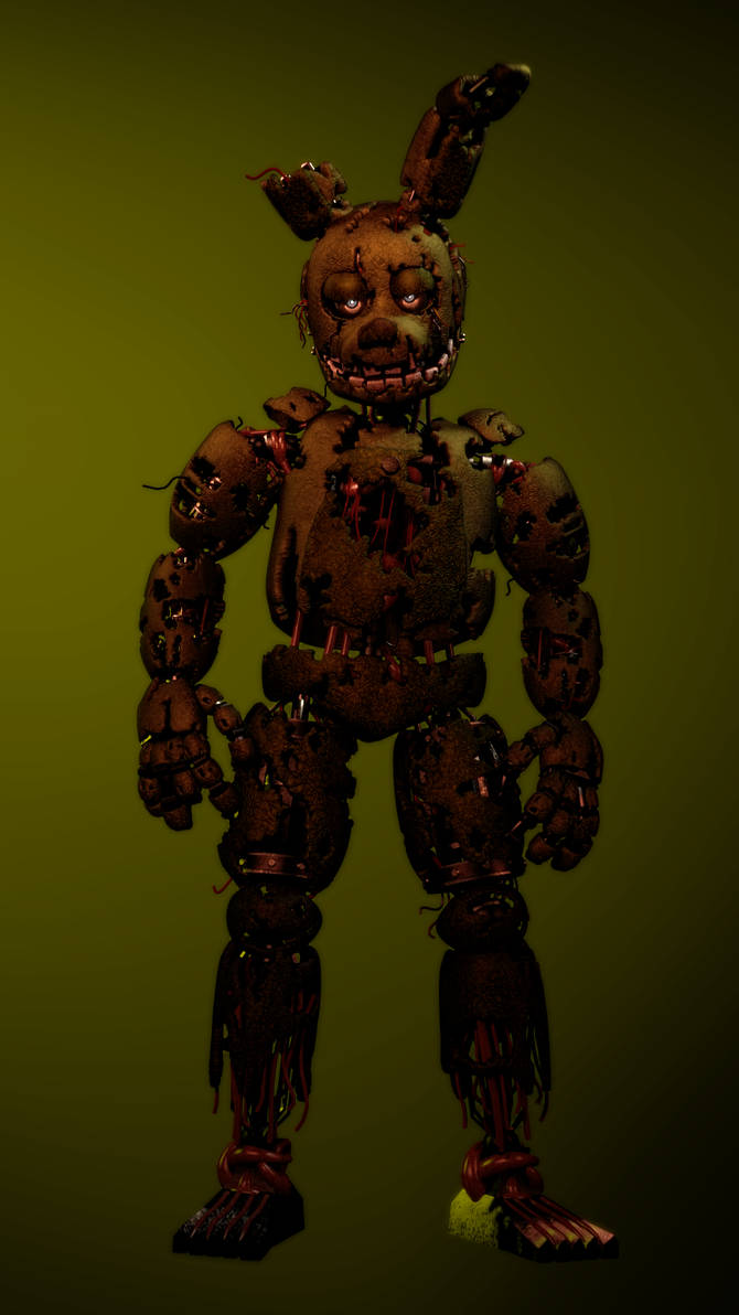springtrap by Bad131 on DeviantArt
