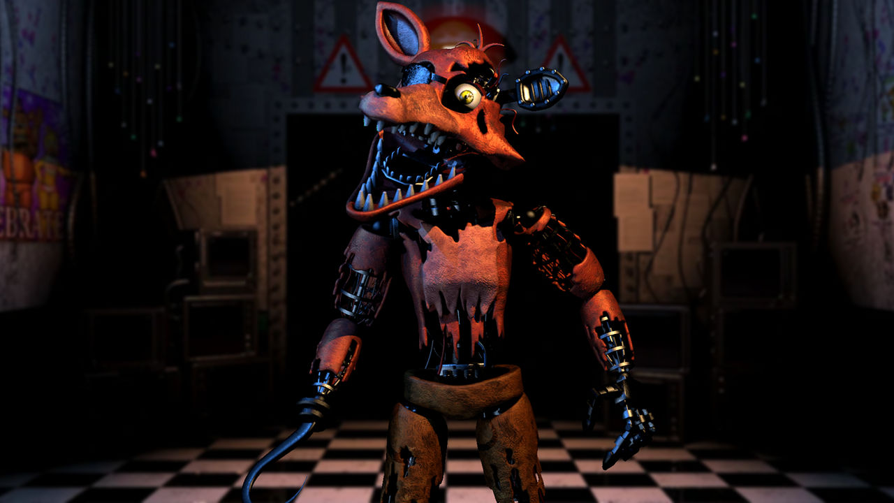 withered foxy by Bad131 on DeviantArt