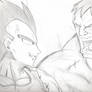 Crossover (Vegeta x Hulk)