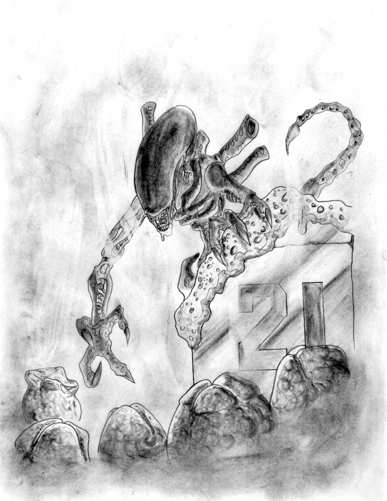 Alien Pencils by aestheticartist on DeviantArt