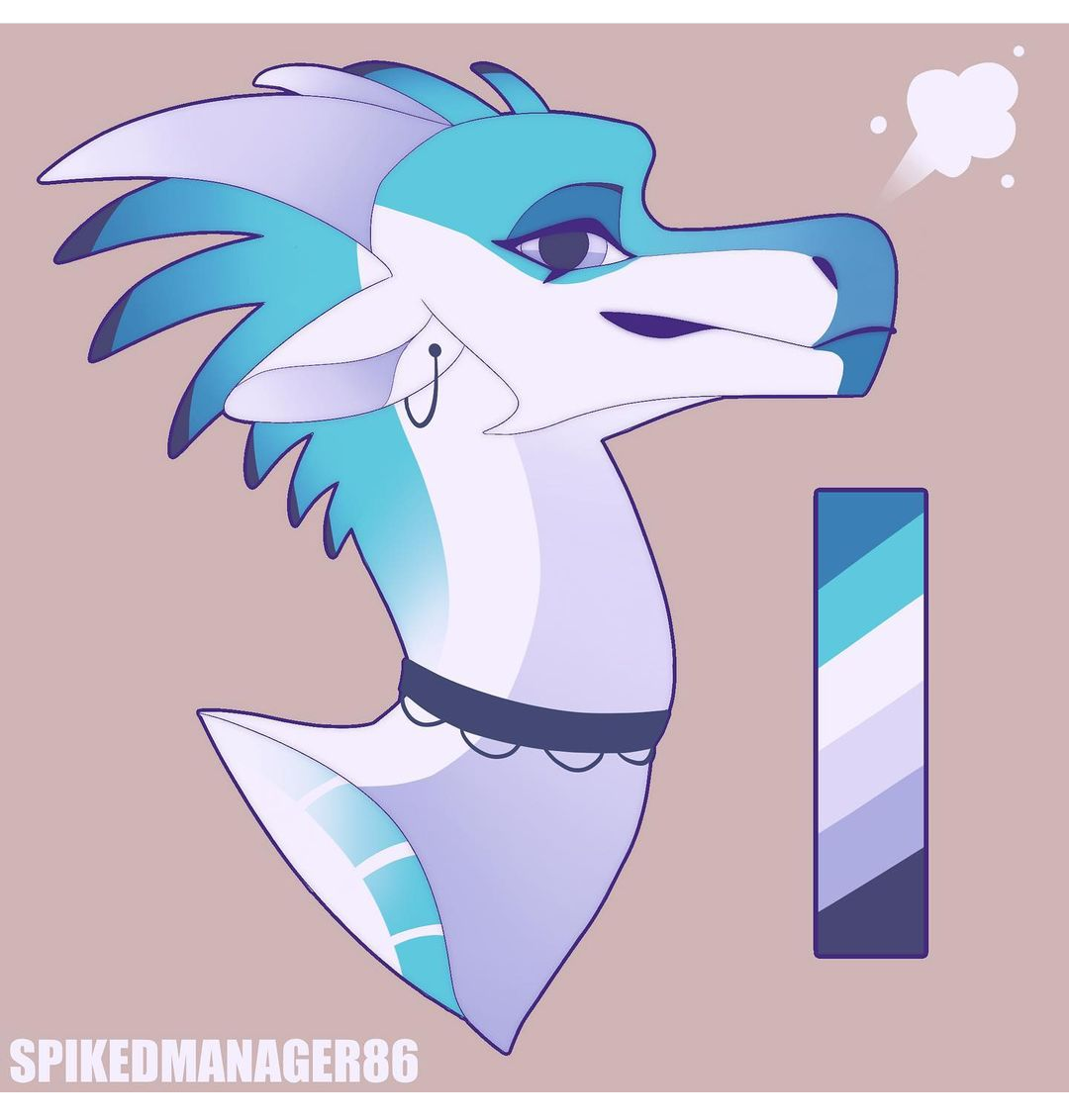 CLOSED IceWing Dragon Adoptable By Spikedmanager86 On DeviantArt