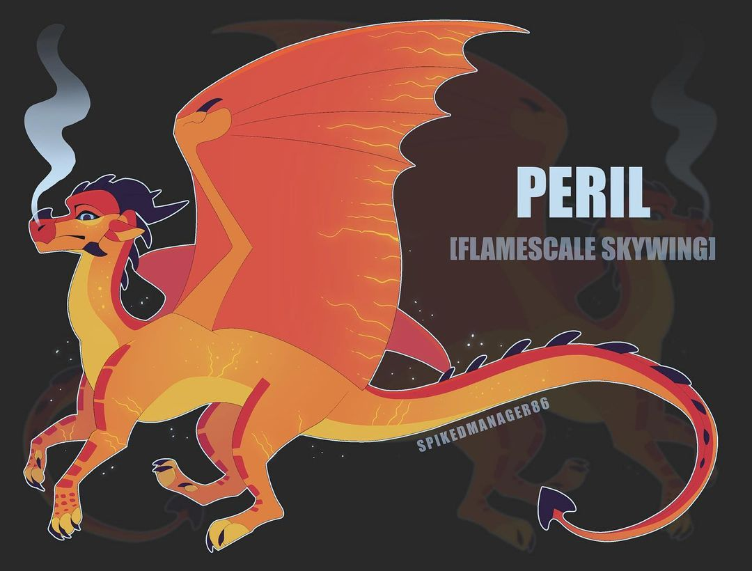 Wings Of Fire Peril By Spikedmanager86 On DeviantArt wings-of-fire-peril-by-spikedmanager86-on-deviantart