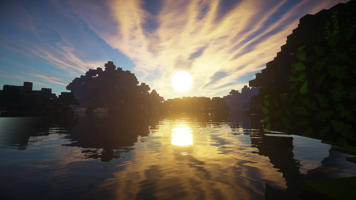 Minecraft Sun Rise Minecraft - Beautiful Sunrise by LukeyLol24 on DeviantArt