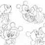 MickeyXMinnie Sketches