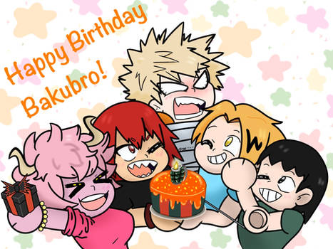 .:Happy Birthday Bakugou:.