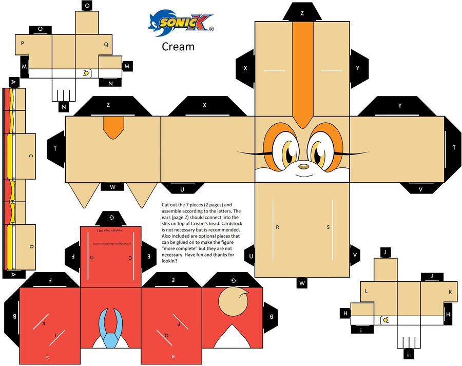 Cream The Rabbit Back Cream the Rabbit page 1 by CoralCalypso on DeviantArt