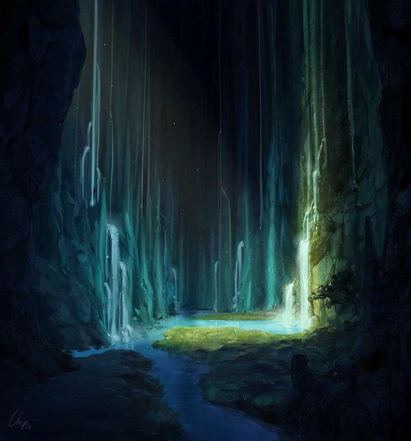 The cave by CrackBag on DeviantArt