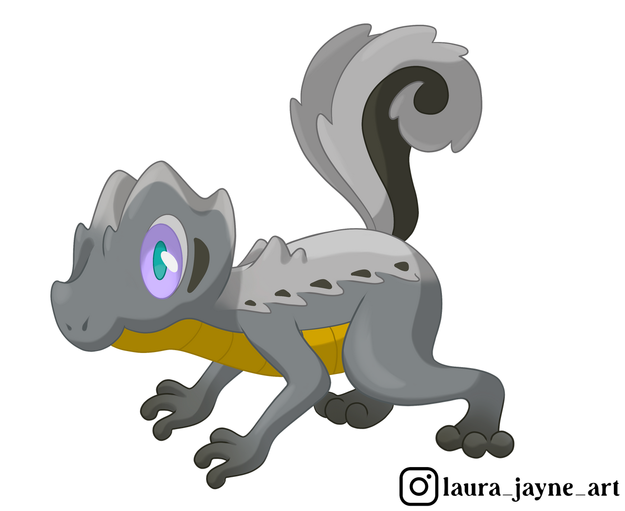 Hallowed Pokemon Treecko Shiny by LauraJayneArt on DeviantArt