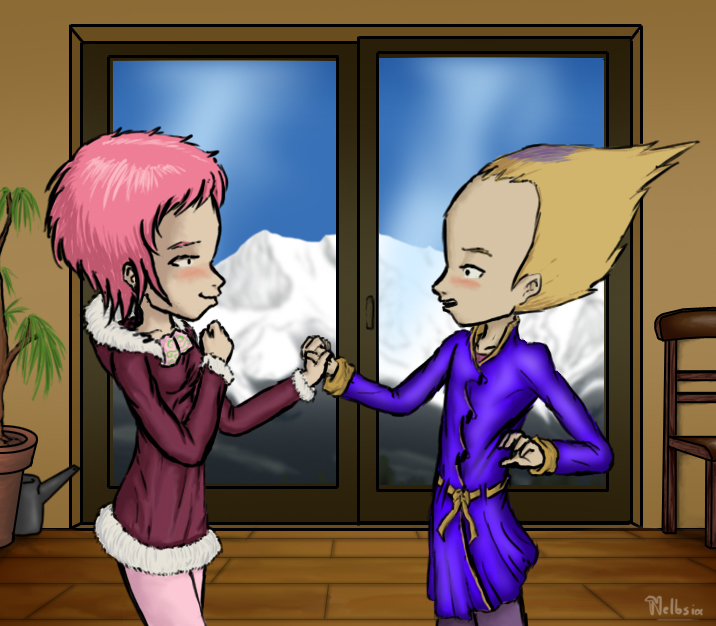 Odd And Aelita By Nelbsia On Deviantart Odd And Aelita By Nelbsia On Deviantart