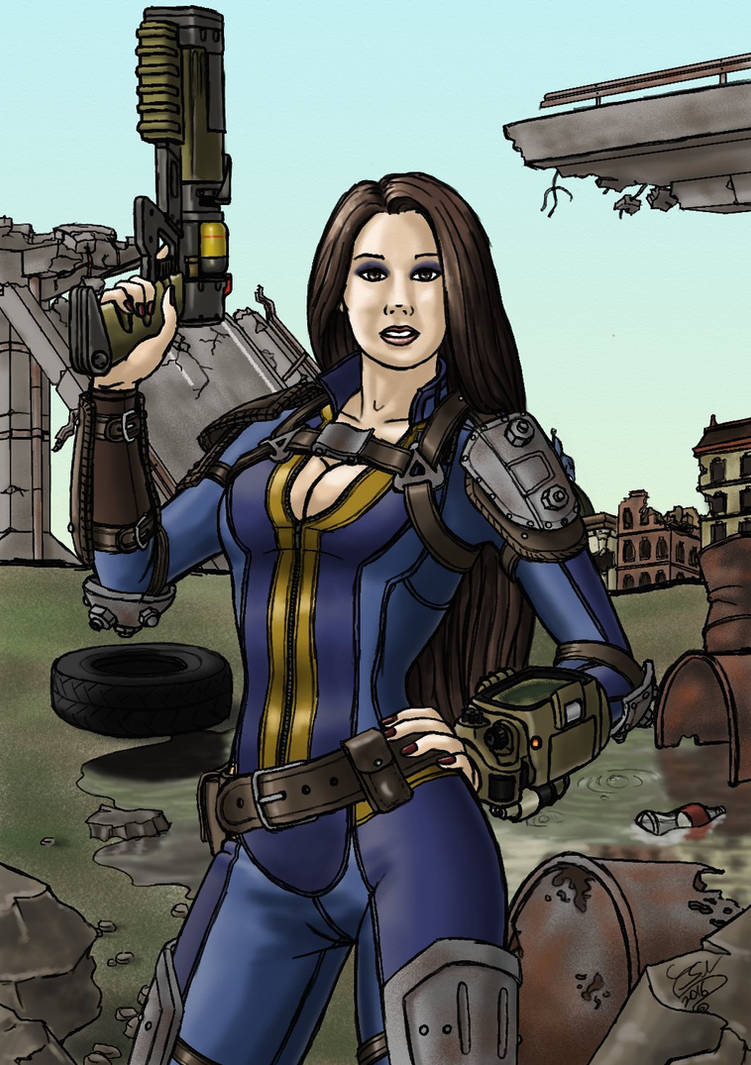Fallout character (version 2) by Lemorack on DeviantArt
