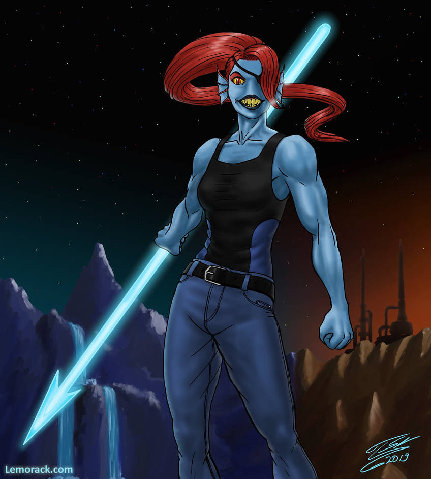 Casual Undyne by SteveNoble197