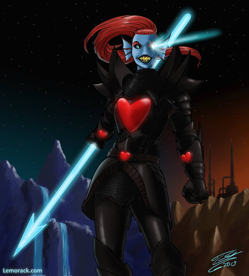 Undyne The Undying by SteveNoble197