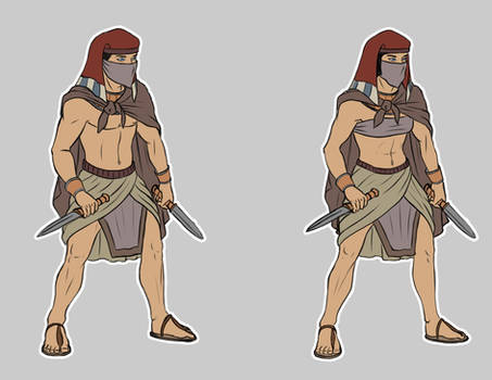 The Cursed Palace - Thief (Male and Female)