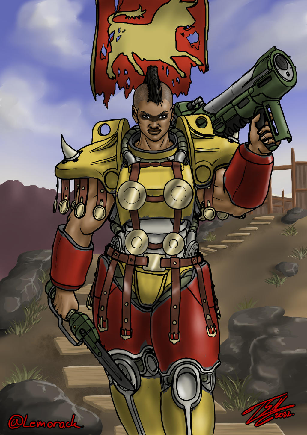Legion Power Armor by Lemorack on DeviantArt