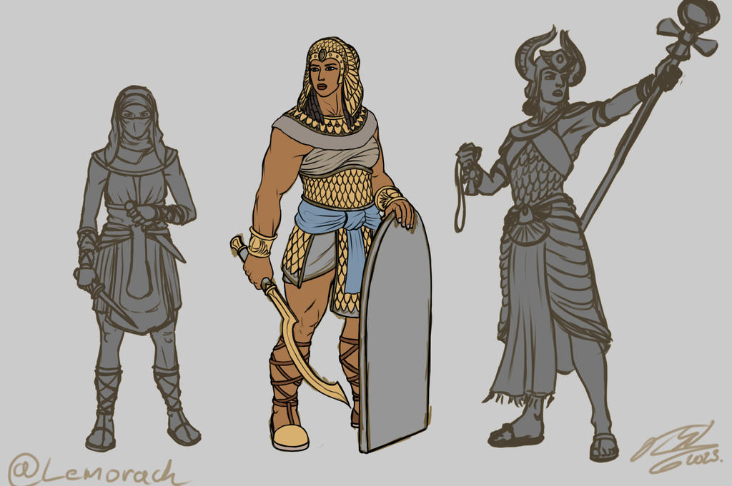 Sun Kingdom DnD Rogue Fighter And Cleric By Lemorack On DeviantArt Sun kingdom dnd rogue fighter and cleric by lemorack on deviantart