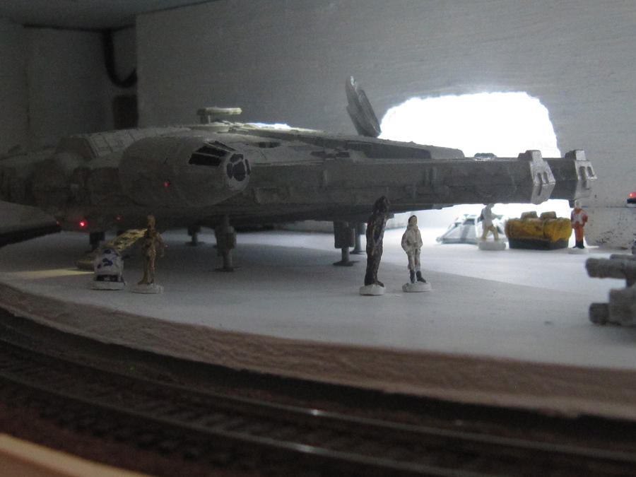 Office Train Layout - Hoth plus Model Trains.