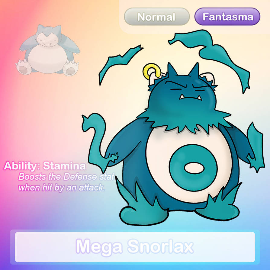 Mega Snorlax By Colormudkip On DeviantArt mega-snorlax-by-colormudkip-on-deviantart