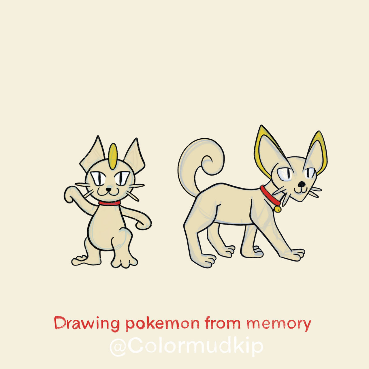 Drawing Pokemon from memory by Colormudkip on DeviantArt