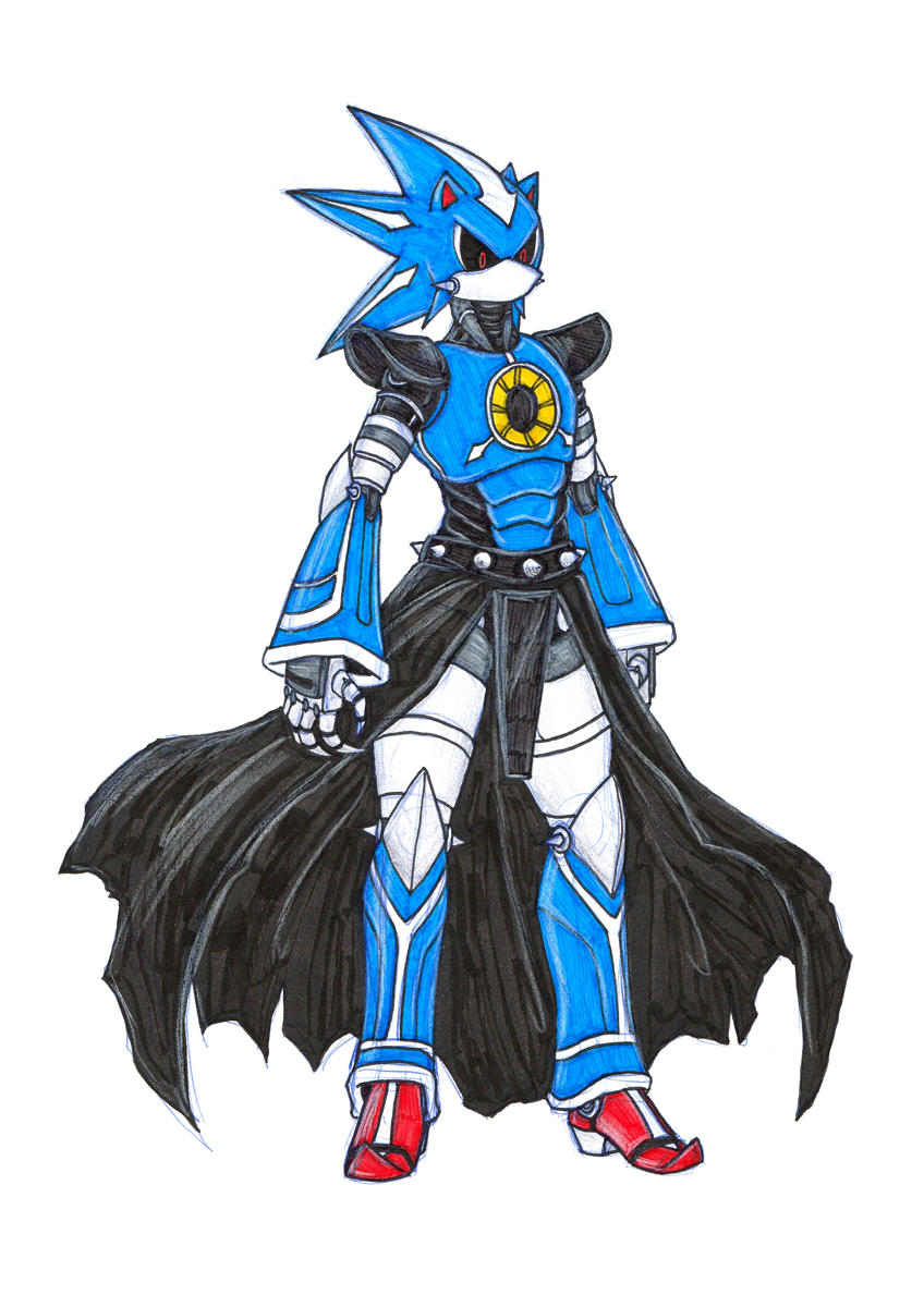 Neo Metal Sonic by CraftyDaemon on DeviantArt