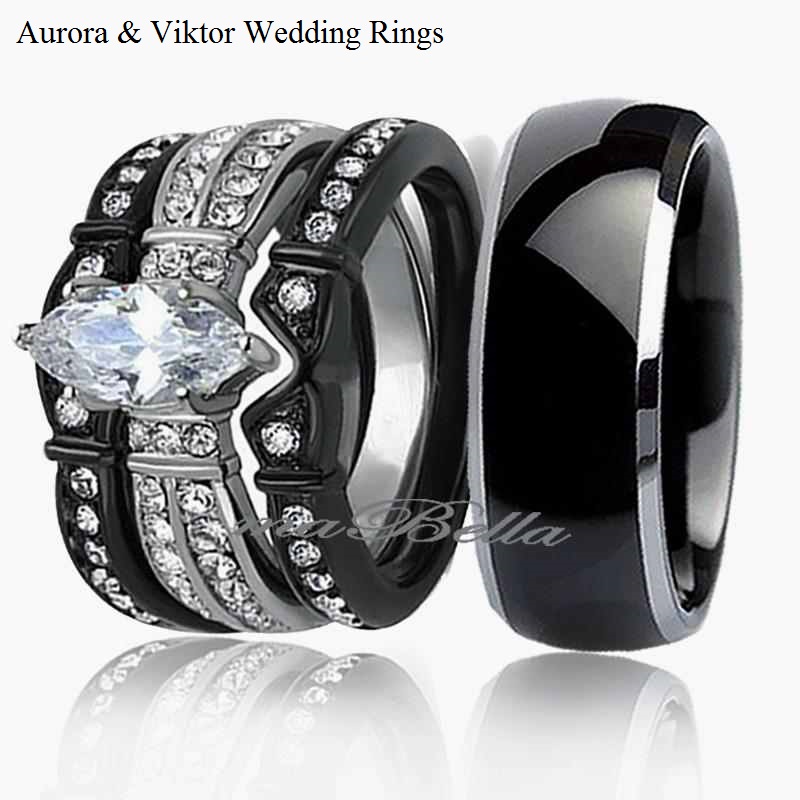 Aurora and Viktor's Wedding Rings