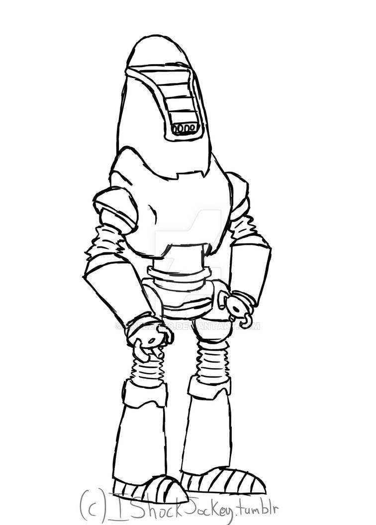 Fallout 4 Protectron by skeezix78 on DeviantArt