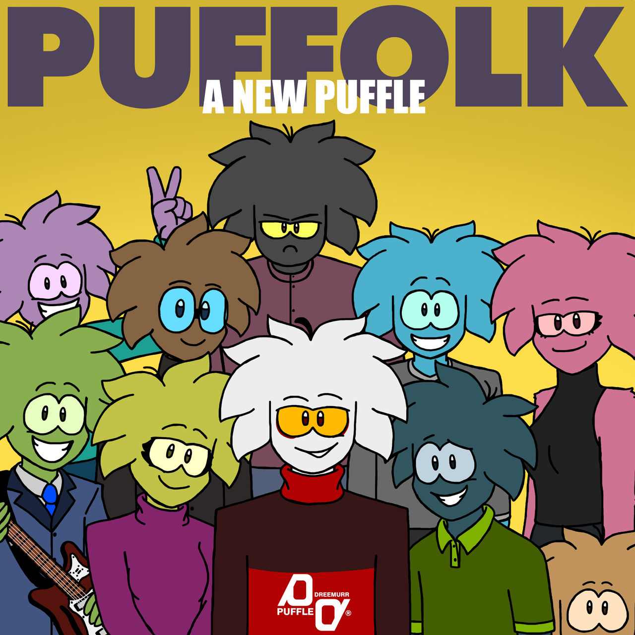 Diamond Puffle Puffolk - A New Puffle 1 by Puffle-Dreemurr on DeviantArt