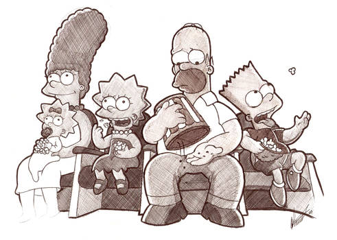 Simpsons Sketch :P