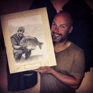 Adam Penning carp angler - StannArt