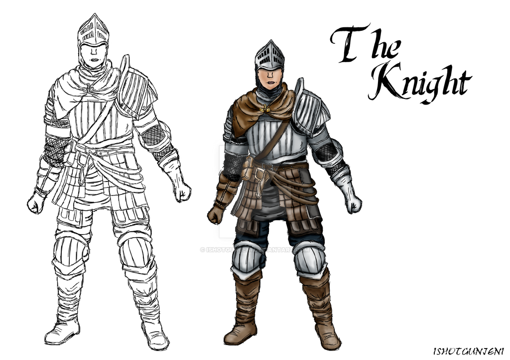 Dark Souls - The Knight Class by ISHOTGUNJENI on DeviantArt