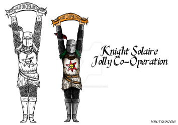 Dark Souls - Knight Solaire (Jolly Co-Operation)