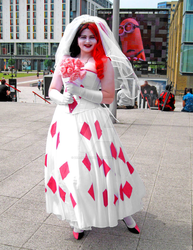Harley Quinn in a wedding dress by ZeroKing2015 on DeviantArt