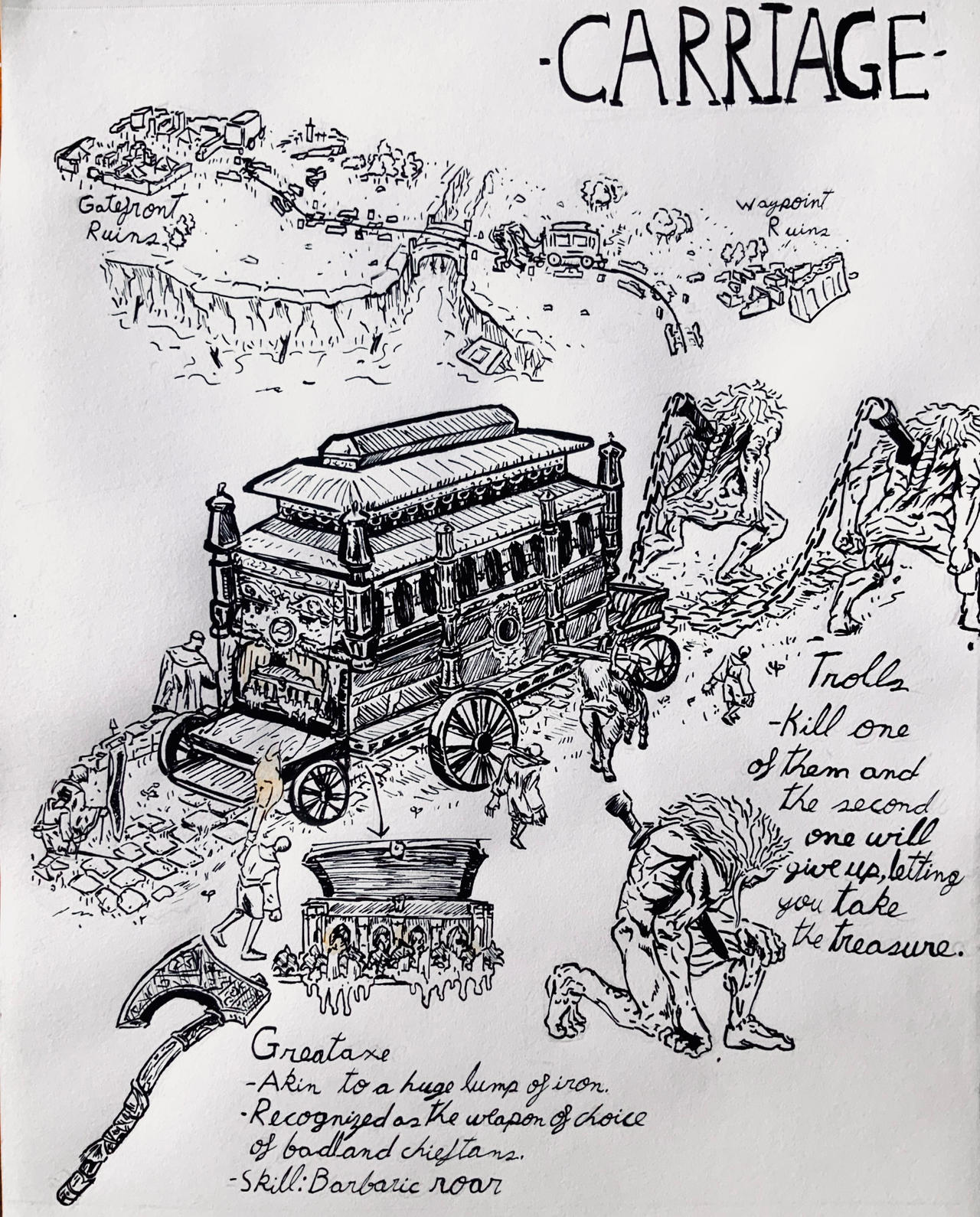 Elden Ring carriage by theh00d on DeviantArt