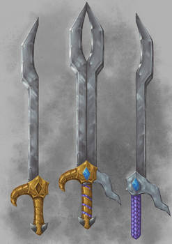 Combined swords - commission