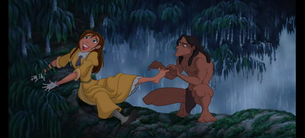 Jane Tickled By Tarzan