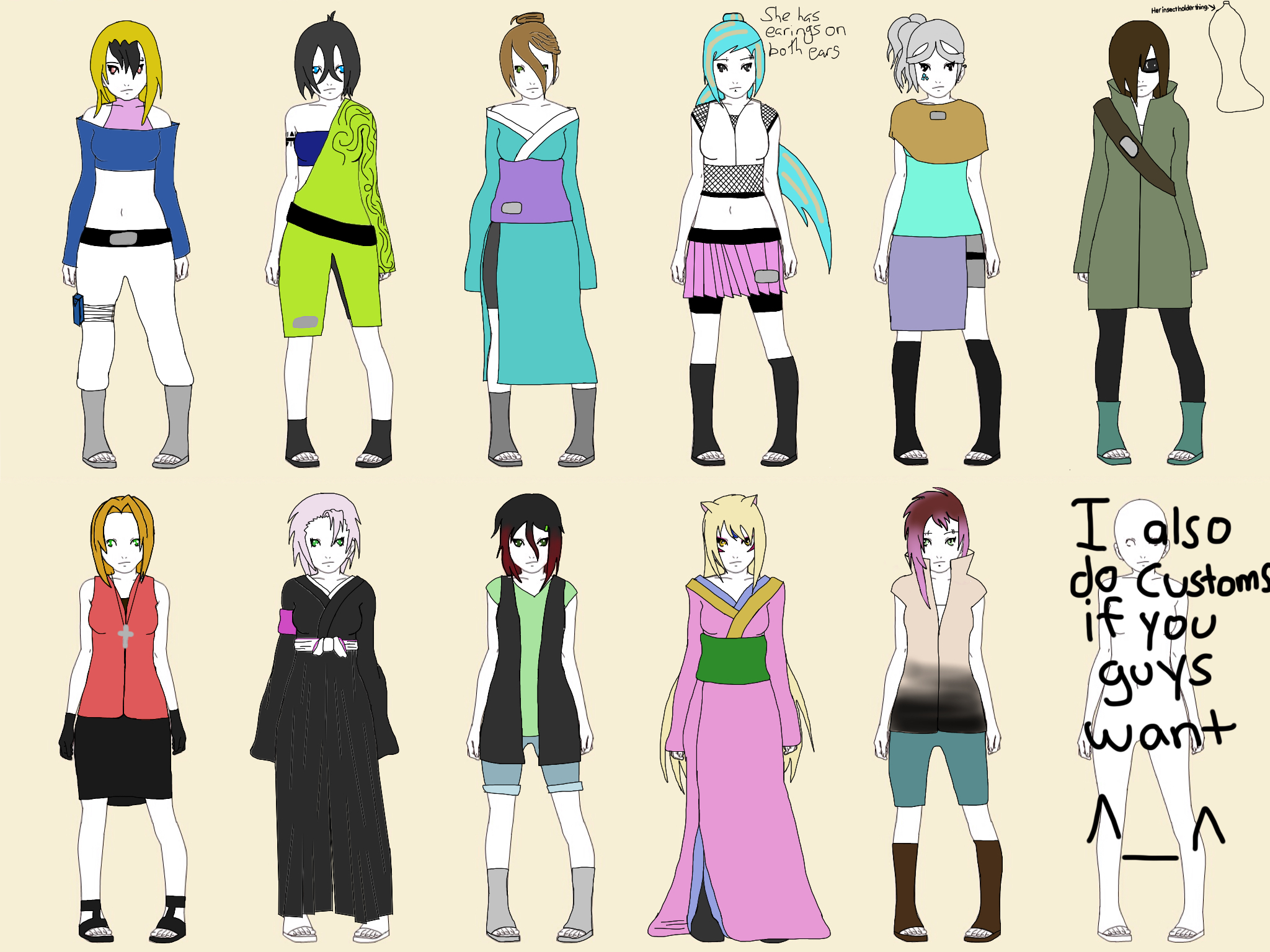 Naruto+crossover girl adopts Closed