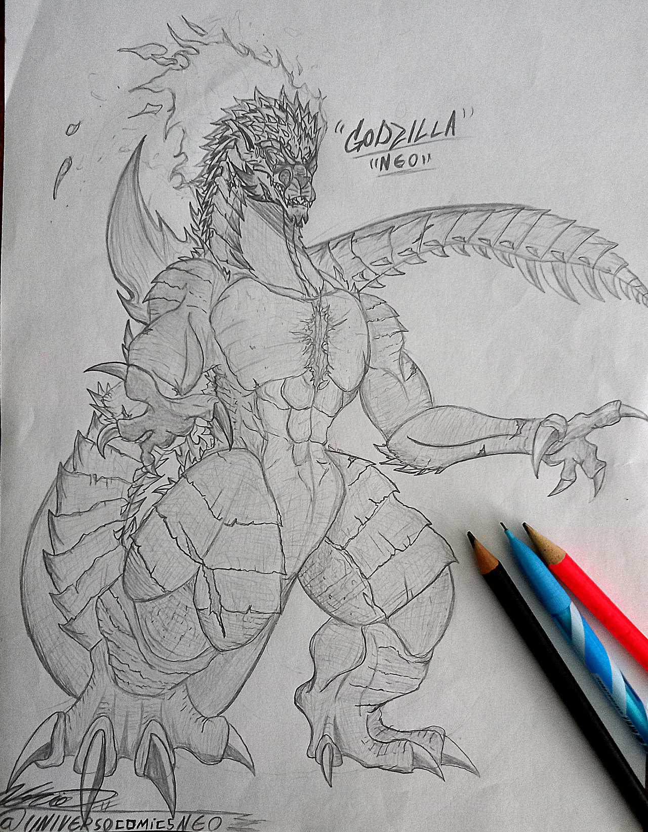 Godzilla Neo godzilla Ucn king Of The Monster By Universocomicsneo On godzilla-neo-godzilla-ucn-king-of-the-monster-by-universocomicsneo-on