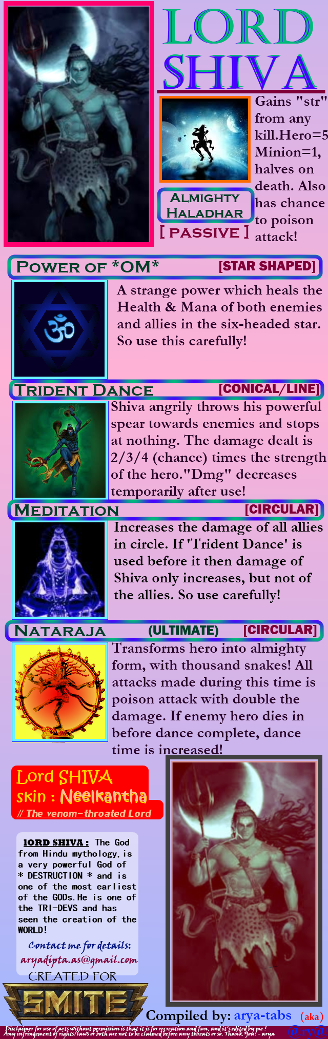 picture Shiva The God Of Destruction Game smite lord shiva hindu god of