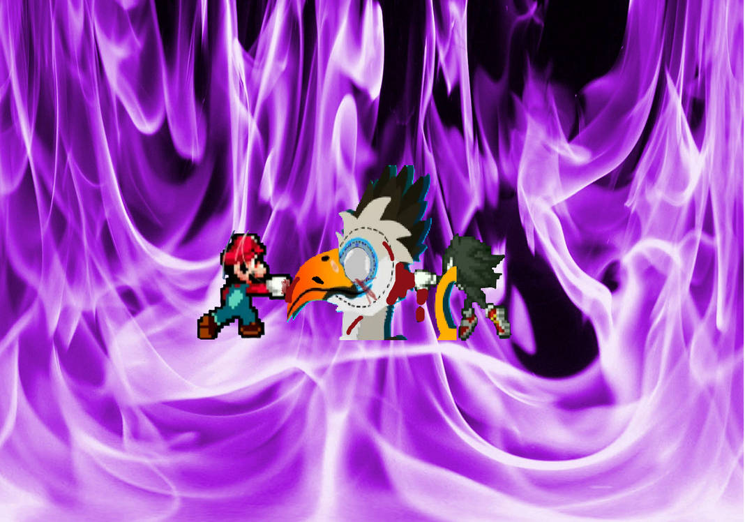 Devil Mario and Dark Sonic takes down TheRealLDT by RobicYT on DeviantArt