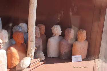 The statues