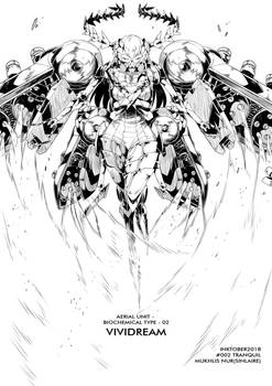 INKTOBER2018 002 - Tranquil - Vividream